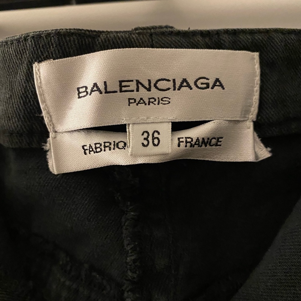 Balenciaga black jeans